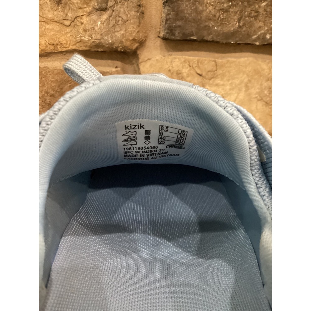 Kizik Lima 2 Women Size 8.5 Wide Soft Chambray Blue Hands Free Sneakers New - Picture 8 of 9